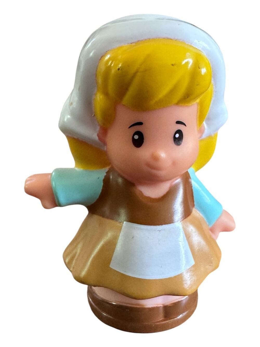 Fisher-Price Little People Cinderella Figure Maid Outfit Rare Collectible 2014